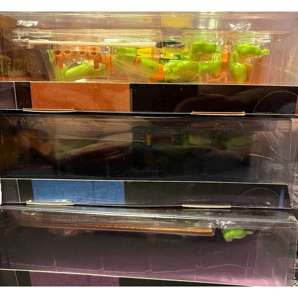 Loyal Subjects BST AXN TMNT Lot of 3 Donatello Leonardo & Michelangelo NIB - Picture 8 of 10